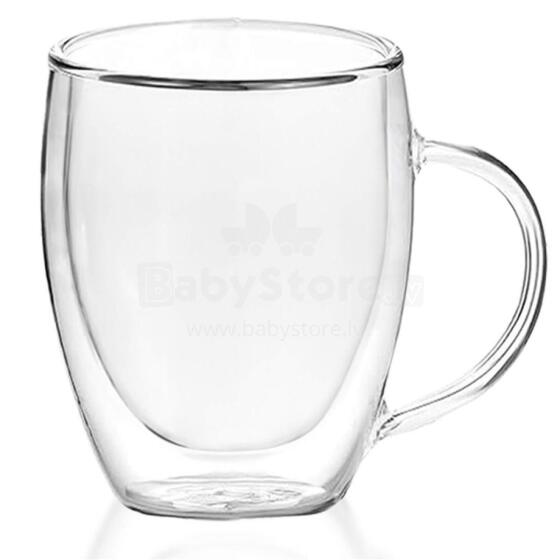 Glass mug Springos HA7349 300ml