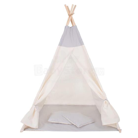 Tipi tent Springos TIP10, gray