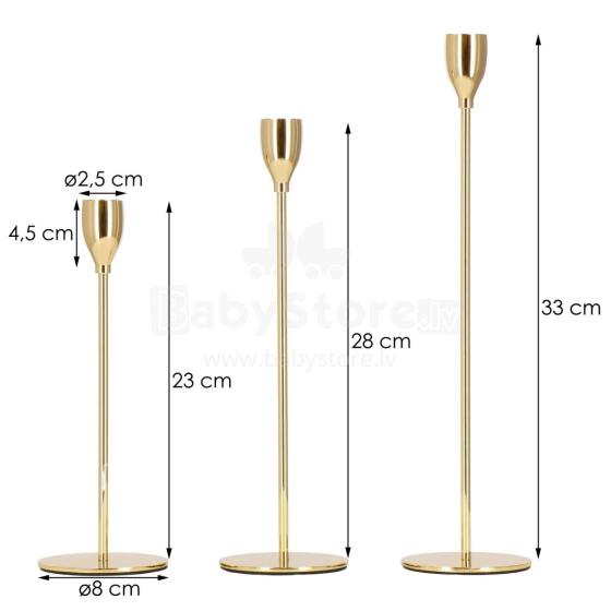 Candlestick set Springos HA7264 3 pcs