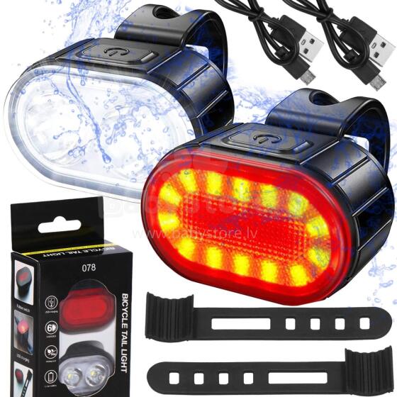 Usb bicycle light Springos BA0082