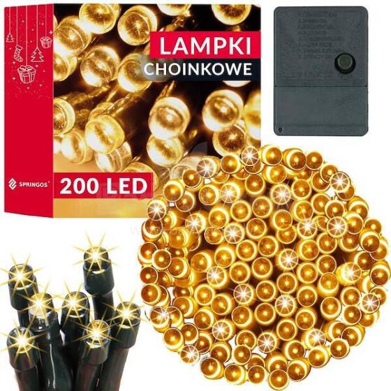 Рождественские гирлянды Springos CL0204 200 Led 15,5 м