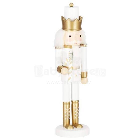 Kalėdinė figūrėlė Nutcracker Springos CA1119 30,5 cm su pagaliuku