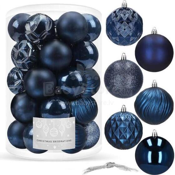 Christmas balls Springos CA0873 8 cm 30 pcs