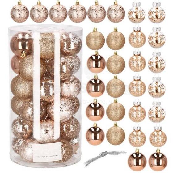 Christmas balls Springos CA0888 6cm 30 pcs