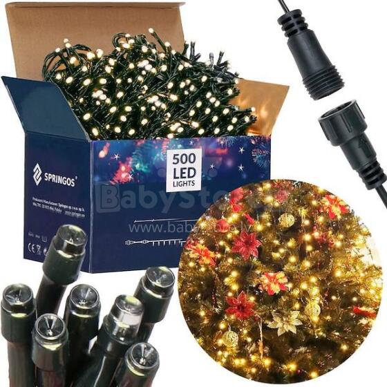 Christmas lights Springos CL0521 500 Led 25m