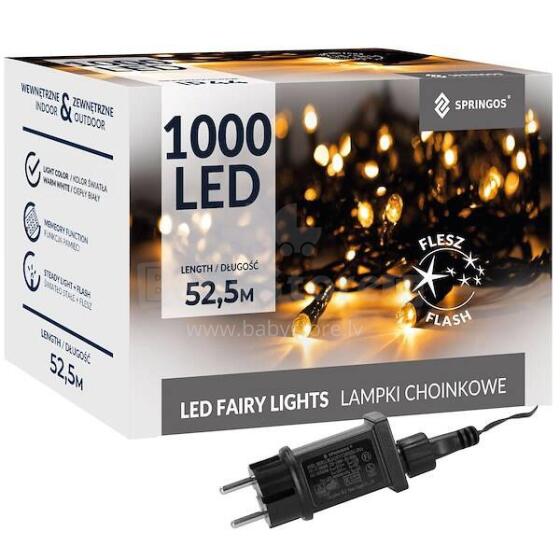 Christmas lights Springos CL4096 1000 led 50m