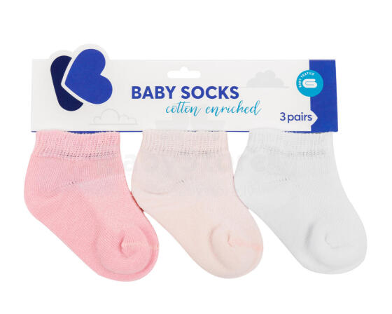 Baby summer socks Pink 6-12m