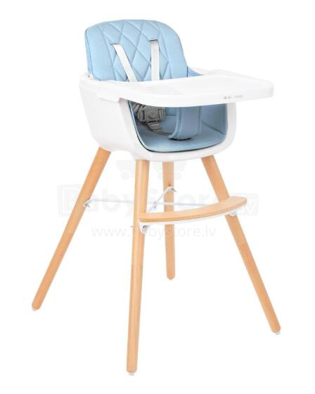 Highchair 2in1 Woody Blue