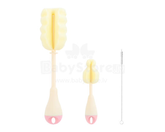 Bottle brush set 3 pcs Pink