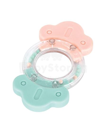 Rattle & teether Bonbon Pink