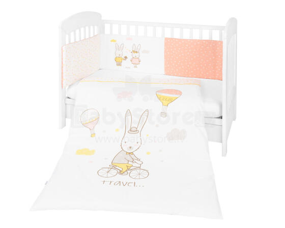 Bedding set 2pcs EU Style 70/140 Rabbits in Love