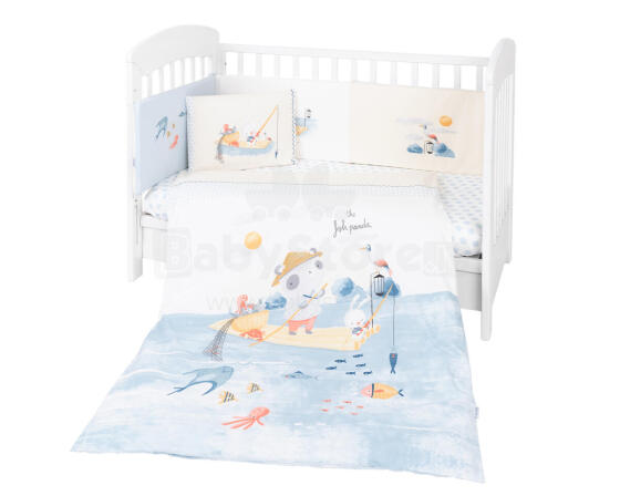 Bedding set 6pcs 70/140 The Fish Panda