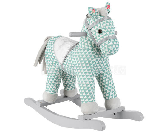 Rocking toy with sound Green Horse