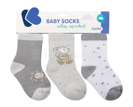 Baby socks thermal Joyful Mice 1-2y