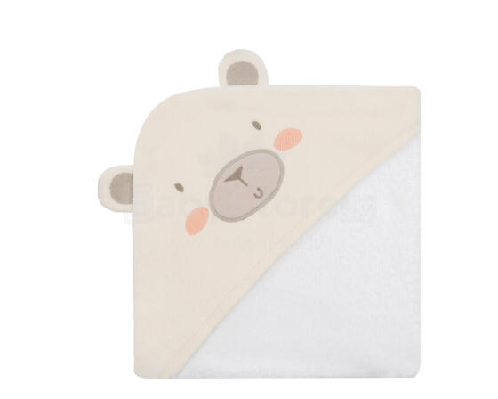 Hooded towel terry 90/90 cm My Teddy