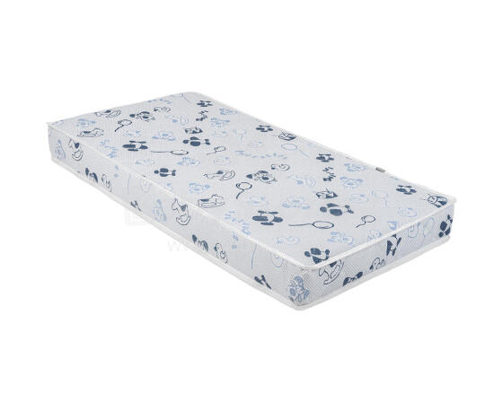 Mattress Memory Comfort Cool gel 60х120х12cm Horses Blue