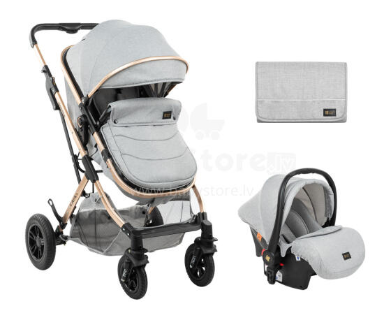 Stroller 3in1 transf. seat Kaia Light Grey