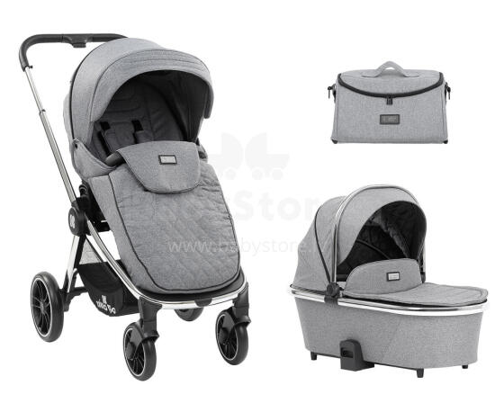 Stroller 2in1 Vicenza Premium Grey