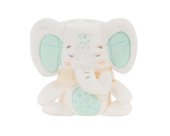 3D embroidery gift blanket Elephant Time