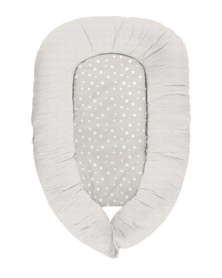 Memory foam bed-nest 3in1 Dots Beige