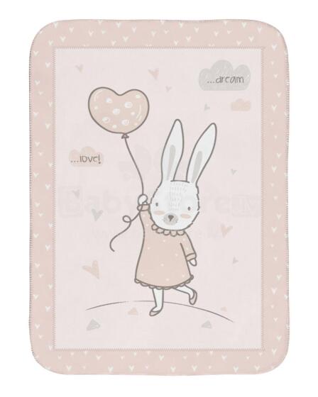 Super soft blanket 110/140  Rabbits in Love