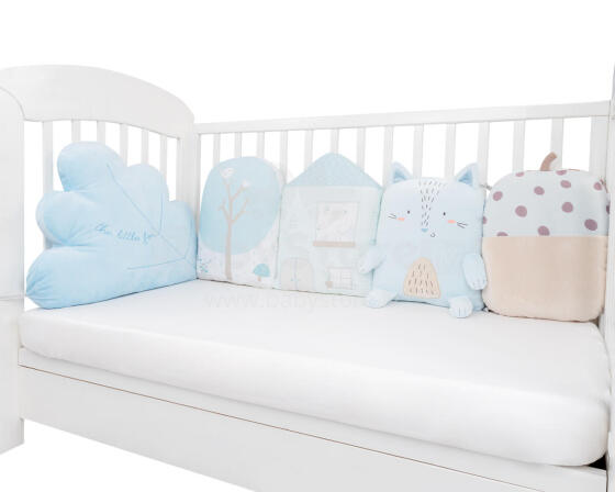 Baby cot plush pillow set Little Fox