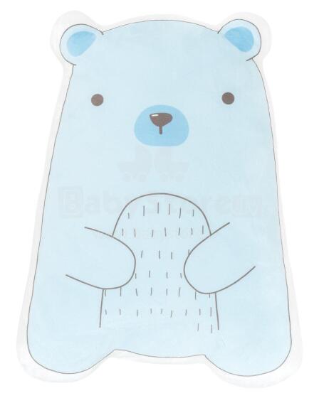 Plush toy-pillow Bear with me Blue