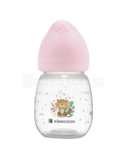 PP feeding bottle 180ml Savanna Pink