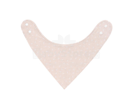 Muslin bib Confetti Pink