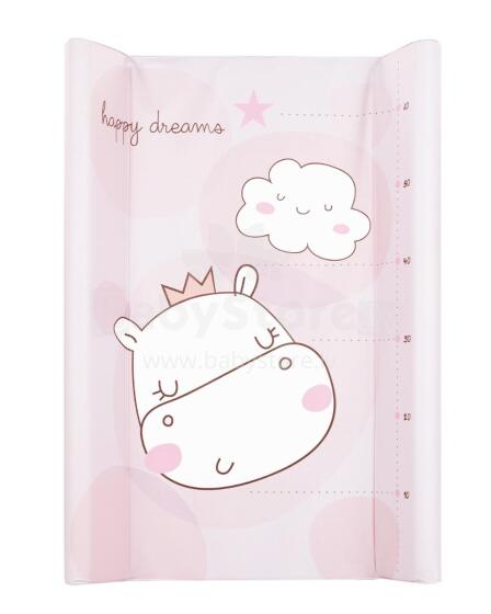 Hard PVC changing pad 50х80cm Hippo Dreams