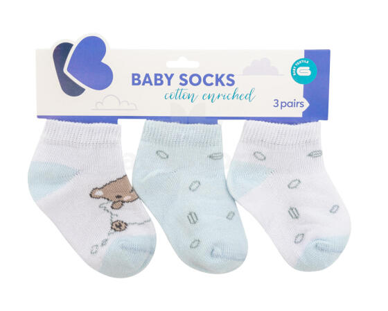 Baby summer socks Dream Big Blue 1-2y