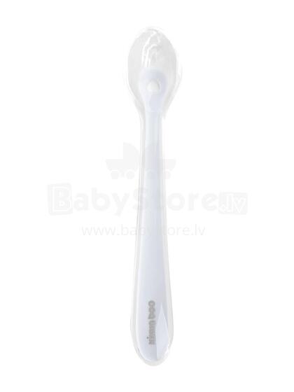 Silicone spoon with case 1pc Blue