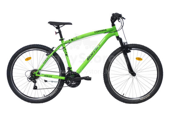 Vīriešu velosipēds 27,5'' ''CORVARA'', zaļš/melns