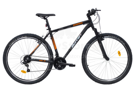 Men's bicycle 29'' ''BORMIO'', black/orange