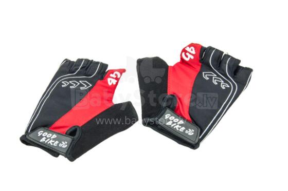 Bicycle gloves D-GRIP, adult, size: M, red/black