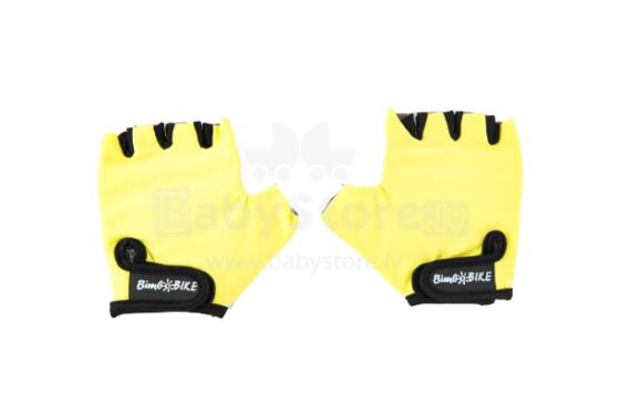 Bicycle gloves FUNNY, children, size: L, lemon