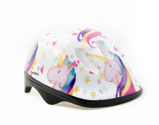 Bike helmet for kids, size S, unicorns