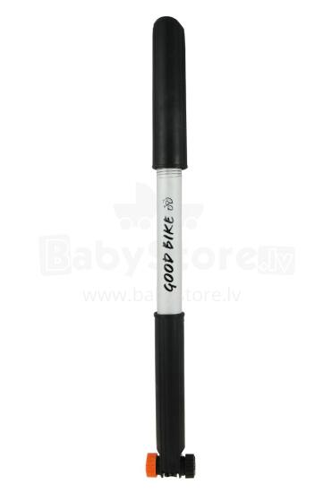 Bicycle pump 2SIDE, silver/black