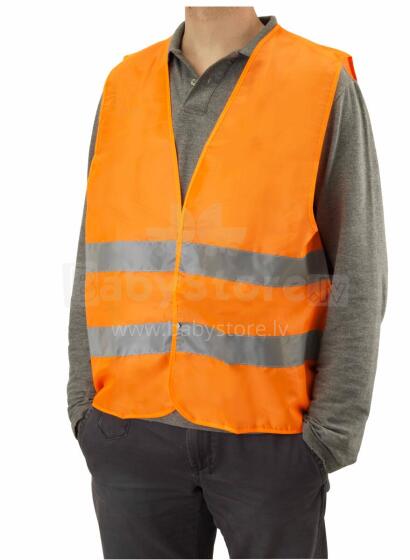 Atstarojoša veste WARNING VEST, XL, oranža