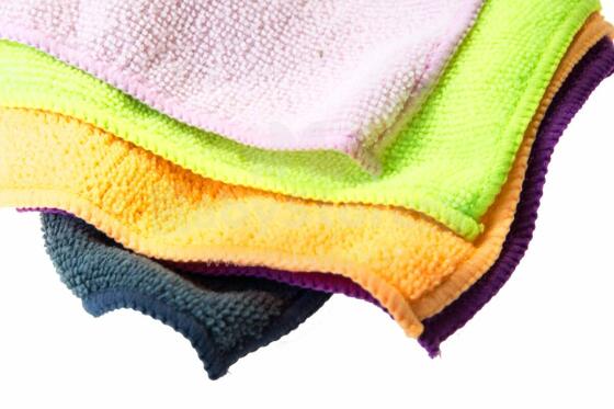 Microfiber cloths CLEAN FIVE, 5 pcs, 30x30cm