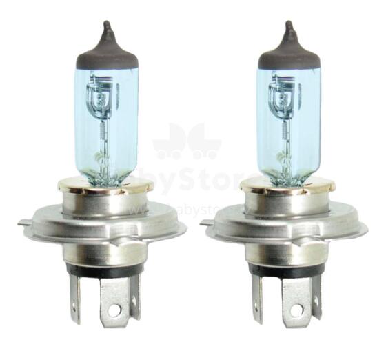 Halogen bulbs H4 SUPERWHITE, 2 pcs