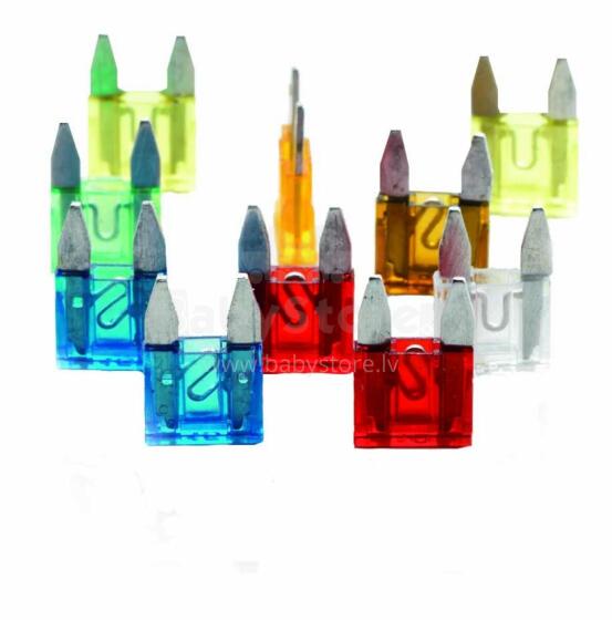 Car mini fuses MIN FUSIBILI, 10 pcs