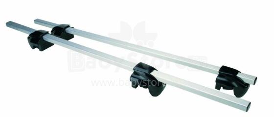 Pair of universal roof bars for railings ALUMINUM BARS