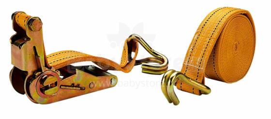 Cargo fastening strap with ratchet and hook MASTER 5, 5m, 3000kg