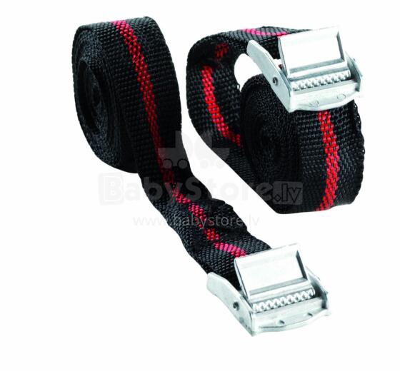 Cargo fastening straps with ratchet URSUS, 2x250cm