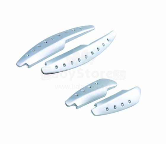 Door guards STYLEX CROMO, 4 pcs