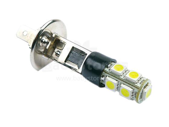 LED spuldze, 1 gab, H1 12V 55W, 9SMD