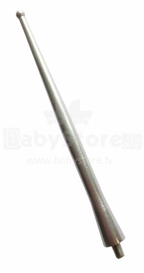 Aluminum antenna WAVE, 16cm, chromed