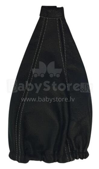 Gear stick cover ''BOND'', black/grey