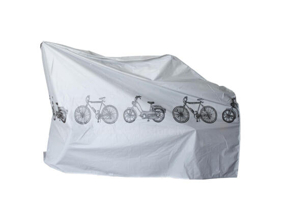 Bicycle cover, silver